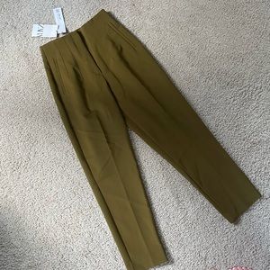 Zara Pants With A High Waist NWT